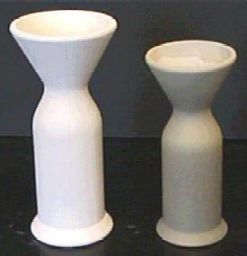 Green-cast ceramic parts
